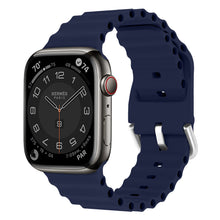 Load image into Gallery viewer, Ocean Band for Apple Watch Band Series 7 6 3 SE 8 Silicone Bracelet iWatch Ultra Strap