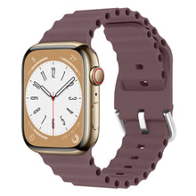 Load image into Gallery viewer, Ocean Band for Apple Watch Band Series 7 6 3 SE 8 Silicone Bracelet iWatch Ultra Strap