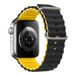 Ocean Strap for Apple Watch Ultra Band Silicone Bracelet iWatch Series 7 6 3 Se 8