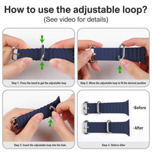 Load image into Gallery viewer, Ocean Strap for Apple Watch Ultra Band Silicone Bracelet iWatch Series 7 6 3 Se 8