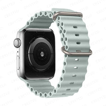 Load image into Gallery viewer, Ocean Strap for Apple Watch Ultra Band Silicone Bracelet iWatch Series 7 6 3 Se 8