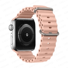 Load image into Gallery viewer, Ocean Strap for Apple Watch Ultra Band Silicone Bracelet iWatch Series 7 6 3 Se 8