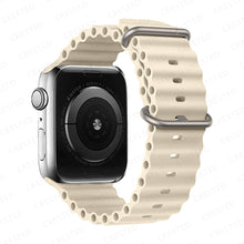 Load image into Gallery viewer, Ocean Strap for Apple Watch Ultra Band Silicone Bracelet iWatch Series 7 6 3 Se 8