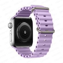 Load image into Gallery viewer, Ocean Strap for Apple Watch Ultra Band Silicone Bracelet iWatch Series 7 6 3 Se 8