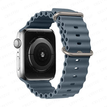 Load image into Gallery viewer, Ocean Strap for Apple Watch Ultra Band Silicone Bracelet iWatch Series 7 6 3 Se 8