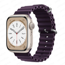 Load image into Gallery viewer, Ocean for Apple Watch Band Silicone Bracelet iWatch Series 7 6 3 Se Ultra 8 Strap