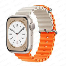 Load image into Gallery viewer, Ocean for Apple Watch Band Silicone Bracelet iWatch Series 7 6 3 Se Ultra 8 Strap
