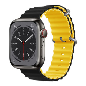 Ocean for Apple Watch Band Silicone Bracelet iWatch Series 7 6 3 Se Ultra 8 Strap