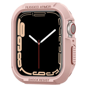 Rugged Cover for Apple Watch Case iWatch Accessorie TPU Screen Protector Apple watch serie 7 case