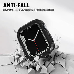 Rugged Cover for Apple Watch Case iWatch Accessorie TPU Screen Protector Apple watch serie 7 case