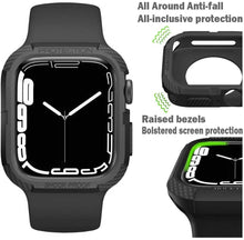 Load image into Gallery viewer, Rugged Cover for Apple Watch Case iWatch Accessorie TPU Screen Protector Apple watch serie 7 case