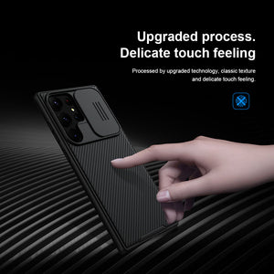 for Samsung Galaxy S23 Ultra Phone Case,NILLKIN Camera Protection Slide Protect Cover Lens Protection Case for Galaxy S23 Ultra