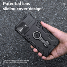Load image into Gallery viewer, for iPhone 14 Pro Max Case For iPhone 14 Plus NILLKIN CamShield Armor Pro Magnetic Case Slide Camera Case With Ring Kickstand