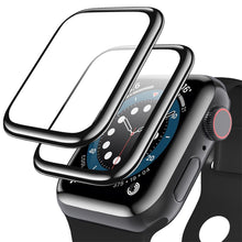 Load image into Gallery viewer, Screen Protector For Apple Watch series 7 8 Accessories Soft Glass 9D HD Full Film iWatch 6 5 3 se