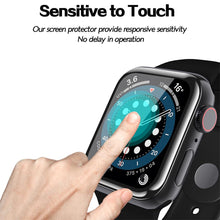 Load image into Gallery viewer, Screen Protector For Apple Watch series 7 8 Accessories Soft Glass 9D HD Full Film iWatch 6 5 3 se