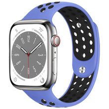 Load image into Gallery viewer, Two sections Silicone Strap For Apple Watch band Bracelet iWatch series 8 7 3 4 5 6 se Ultra