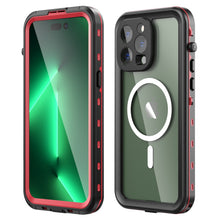 Load image into Gallery viewer, Waterproof for iPhone 14 Pro Max Case 14 Plus Compatible Magsafe  Case Magnetic Magnet Full Protection Phone Case with Lanyard