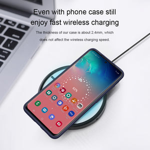 for Samsung Galaxy S20 Plus Ultra 5G Case Cover NILLKIN soft high purity liquid Silicone Back Cover