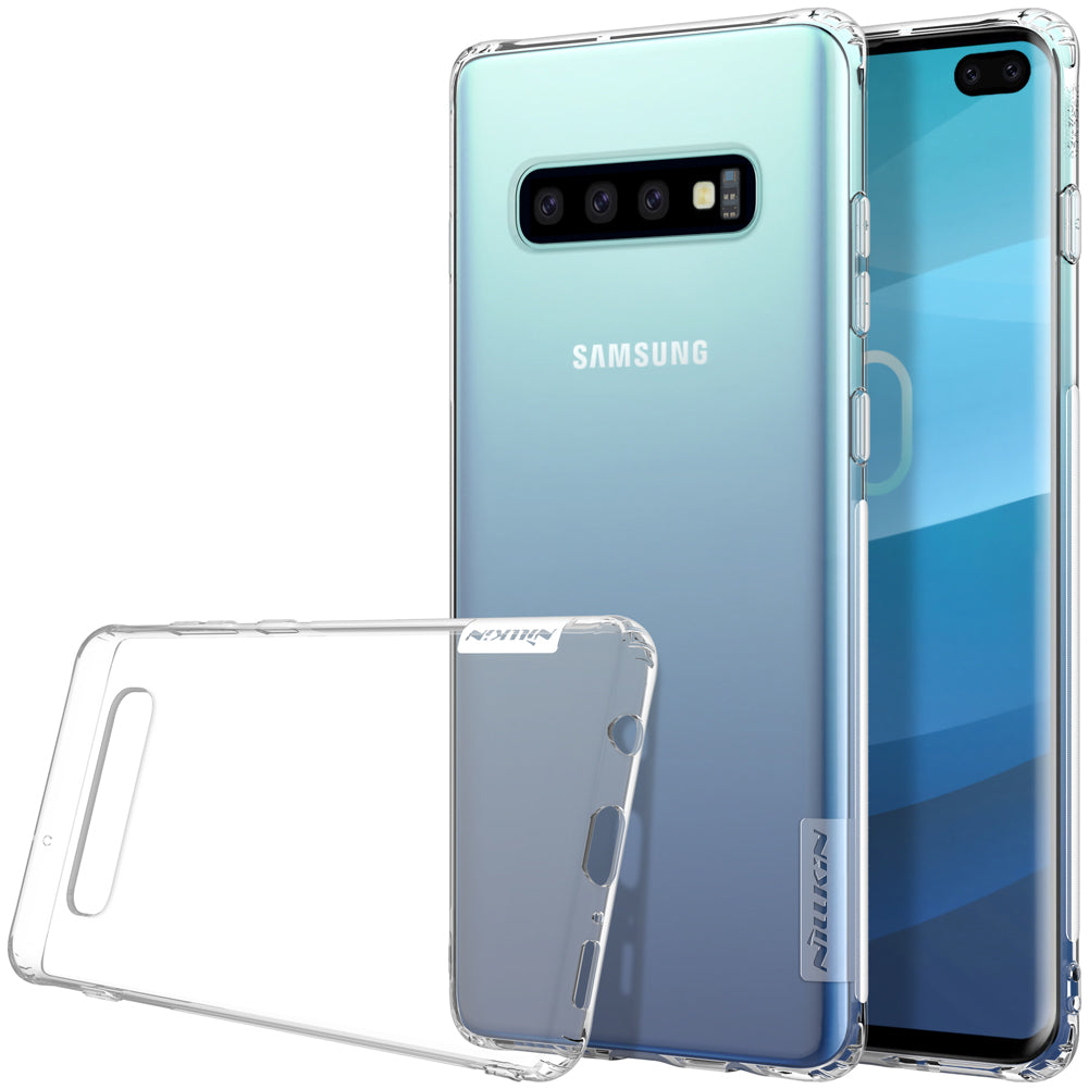 For Samsung Galaxy S10 S10 Plus S10E Case ,NILLKIN Nature clear TPU Ultra Thin Case Soft Back Cover