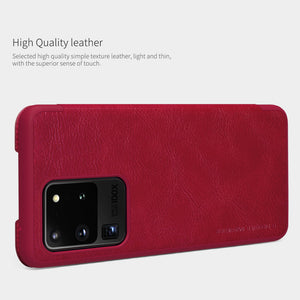 NILLKIN QIN Series Flip Cover For Samsung Galaxy S20 Plus Ultra 5G A71 A51 Leather Back Cover