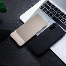 Load image into Gallery viewer, NILLKIN Stand Flip Cover For Samsung Galaxy S20 5G Leather Back Cover Card Pocket Phone Cover