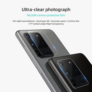 Luxury Camera Lens Protector for Samsung Galaxy S20 Ultra S20+ 5G Glass Camera Film Rear Camera Lens