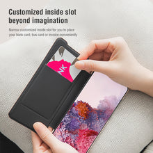 Load image into Gallery viewer, NILLKIN Stand Flip Cover For Samsung Galaxy S20 5G Leather Back Cover Card Pocket Phone Cover