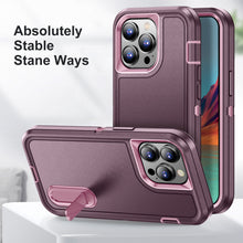 Load image into Gallery viewer, for Apple iPhone 14 Pro Max 14 Case with Kickstand,[3 Layers Protection] [Military Grade Shockproof] Heavy Duty Protective Case