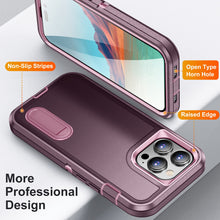 Load image into Gallery viewer, for Apple iPhone 14 Pro Max 14 Case with Kickstand,[3 Layers Protection] [Military Grade Shockproof] Heavy Duty Protective Case