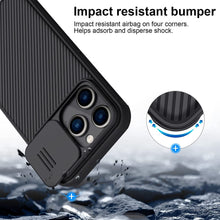 Load image into Gallery viewer, for Apple iPhone 14 Pro Max Phone Case,NILLKIN Camera Protection Slide Protect Cover Lens Protection Case for iPhone 14 Max