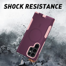 Load image into Gallery viewer, for Galaxy S23 Ultra Case with Belt-Clip Holster Magnetic Ring,Rugged Shockproof Military Protective Bumper Armor Heavy Duty