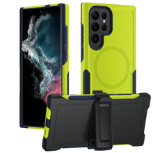 Load image into Gallery viewer, for Galaxy S23 Ultra Case with Belt-Clip Holster Magnetic Ring,Rugged Shockproof Military Protective Bumper Armor Heavy Duty