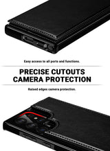 Load image into Gallery viewer, for Samsung Galaxy S23 S22 Ultra Cover Wallet Case ID Credit Card Slot Holder Cash Pocket Sleeve PU Leather Magnetic Closure Case