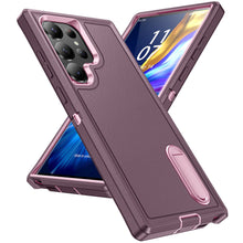 Load image into Gallery viewer, for Samsung Galaxy S23 Ultra 5G Case with Kickstand,[3 Layers Protection] [Military Grade Shockproof] Heavy Duty Protective Case
