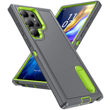Load image into Gallery viewer, for Samsung Galaxy S23 Ultra 5G Case with Kickstand,[3 Layers Protection] [Military Grade Shockproof] Heavy Duty Protective Case