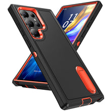 Load image into Gallery viewer, for Samsung Galaxy S23 Ultra 5G Case with Kickstand,[3 Layers Protection] [Military Grade Shockproof] Heavy Duty Protective Case