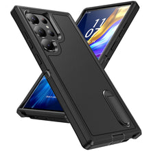Load image into Gallery viewer, for Samsung Galaxy S23 Ultra 5G Case with Kickstand,[3 Layers Protection] [Military Grade Shockproof] Heavy Duty Protective Case
