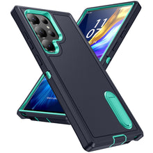 Load image into Gallery viewer, for Samsung Galaxy S23 Ultra 5G Case with Kickstand,[3 Layers Protection] [Military Grade Shockproof] Heavy Duty Protective Case