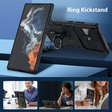 Load image into Gallery viewer, for Samsung Galaxy S23 Ultra Case 2023 NILLKIN CamShield Armor Pro Case with Camera Cover and Kickstand Shock Resistant