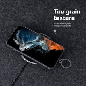 for Samsung Galaxy S23 Ultra Case 2023 NILLKIN CamShield Armor Pro Case with Camera Cover and Kickstand Shock Resistant
