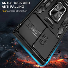 Load image into Gallery viewer, for Samsung Galaxy S23 Ultra S23+ Case with Magnetic Ring Kickstand and Camera Cover Military Grade Shockproof Protective Case