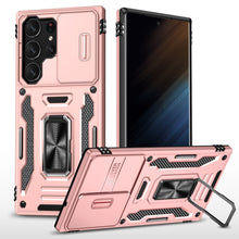 Load image into Gallery viewer, for Samsung Galaxy S23 Ultra S23+ Case with Magnetic Ring Kickstand and Camera Cover Military Grade Shockproof Protective Case