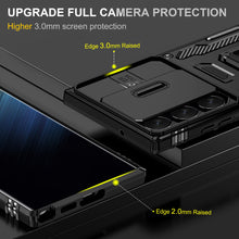 Load image into Gallery viewer, for Samsung Galaxy S23 Ultra S23+ Case with Magnetic Ring Kickstand and Camera Cover Military Grade Shockproof Protective Case