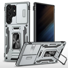 Load image into Gallery viewer, for Samsung Galaxy S23 Ultra S23+ Case with Magnetic Ring Kickstand and Camera Cover Military Grade Shockproof Protective Case