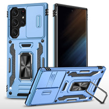 Load image into Gallery viewer, for Samsung Galaxy S23 Ultra S23+ Case with Magnetic Ring Kickstand and Camera Cover Military Grade Shockproof Protective Case