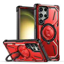 Load image into Gallery viewer, for Samsung Galaxy S23 Ultra S23+ Plus Case Metal Kickstand Magnetic Case with MagSafe, Heavy Duty Bumper Shockproof Phone Case