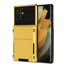 Load image into Gallery viewer, for Samsung S23 Ultra Wallet Case Flip Cover Credit Card Holder Pocket Dual Layer Protective Full-Body Protection Hard Bumper