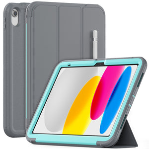 for iPad 10th Generation 10.9 Inch Case 2022 Auto Wake Up/Sleep Case Hard Back Cover For Pro12.9&quot; Air 3 10.2 Protective Sleeve