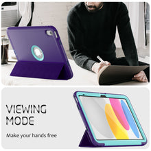 Load image into Gallery viewer, for iPad 10th Generation 10.9 Inch Case 2022 Auto Wake Up/Sleep Case Hard Back Cover For Pro12.9&quot; Air 3 10.2 Protective Sleeve
