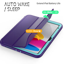 Load image into Gallery viewer, for iPad 10th Generation 10.9 Inch Case 2022 Auto Wake Up/Sleep Case Hard Back Cover For Pro12.9&quot; Air 3 10.2 Protective Sleeve